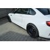 Накладки сплиттеры на пороги на BMW M2 F87